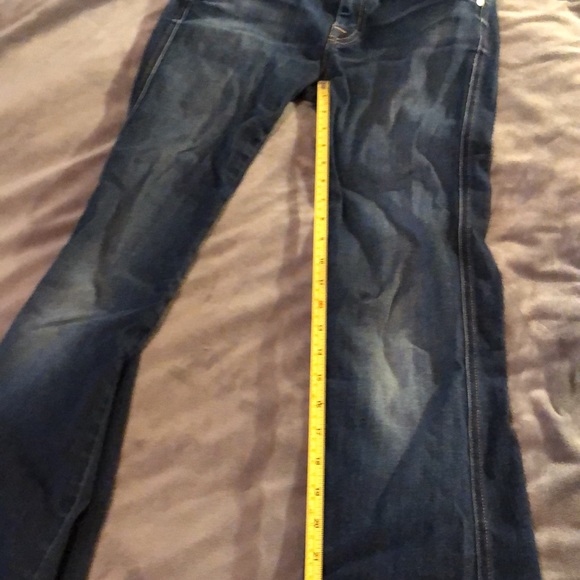 🌹 7 for all mankind size 26 ‘A’ pocket leg wider - Picture 11 of 16